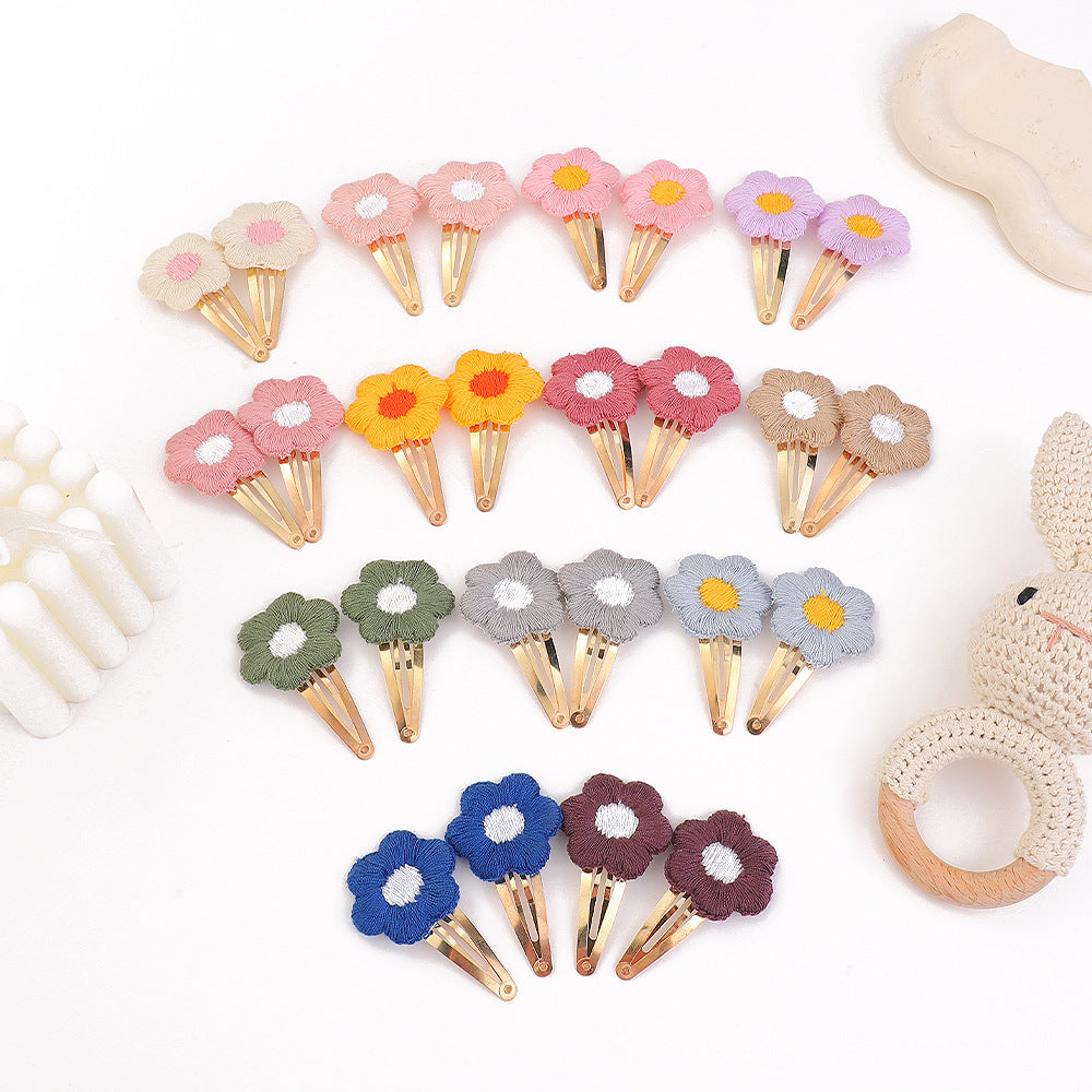 Wholesale Flower Cute Children's Hair Clips